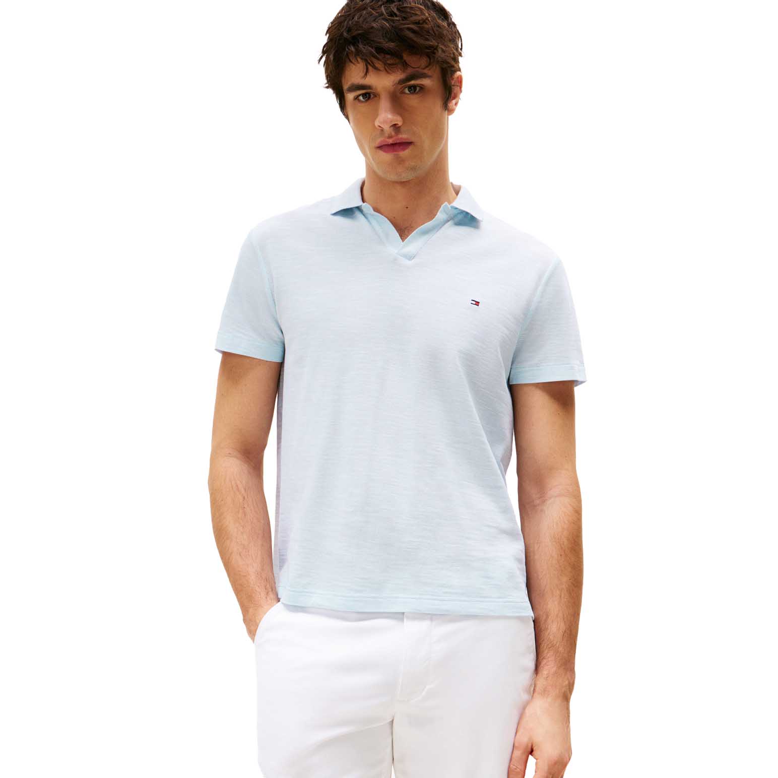 Tommy Hilfiger Regular Fit Textured Oxford Polo Shirt